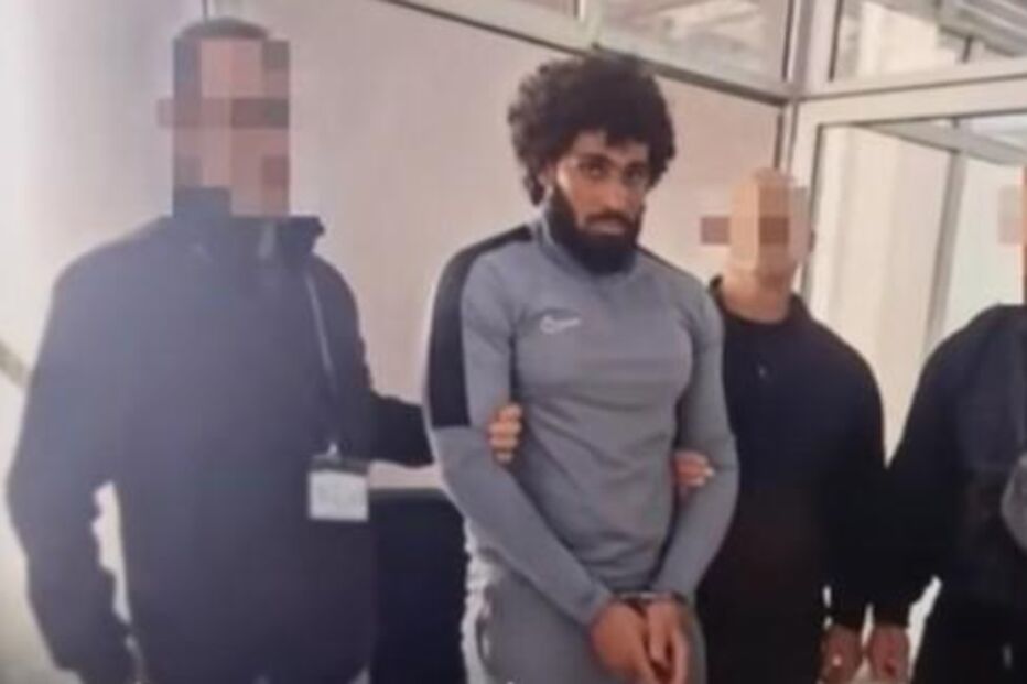 Homem detido sob custódia policial