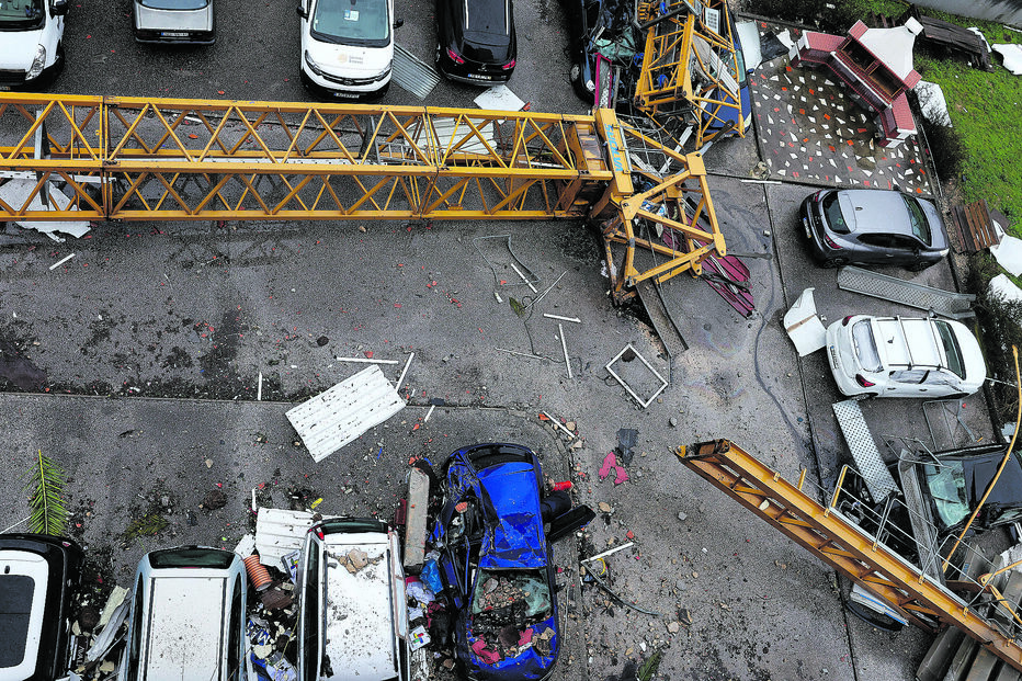 Tempestades deixaram rasto de destruição no concelho de Leiria