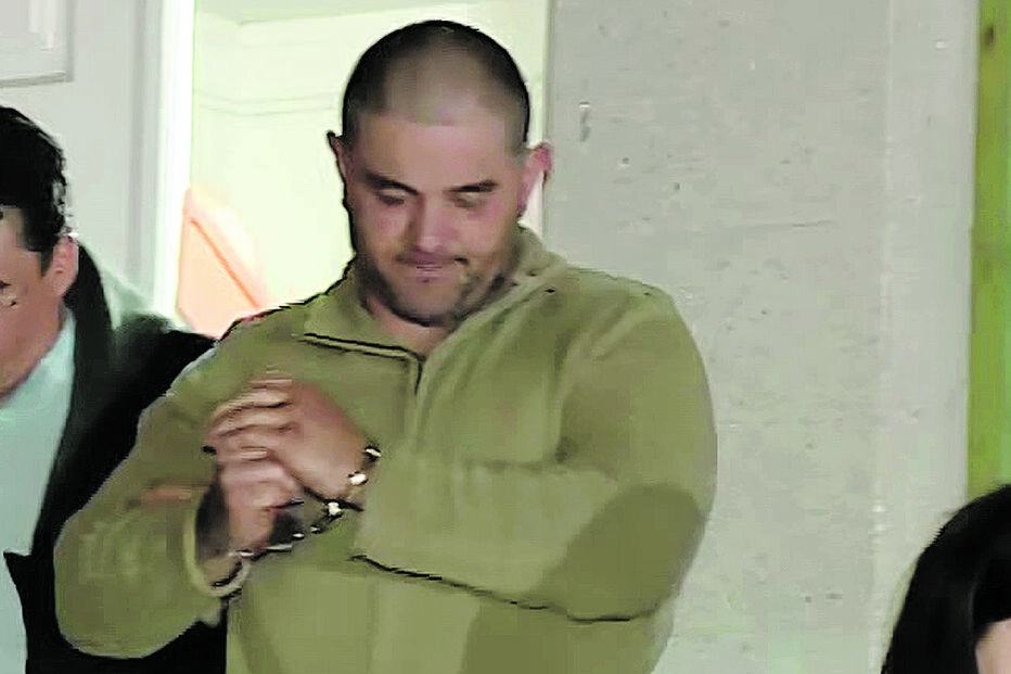 Cédric Prizzon à saída do tribunal