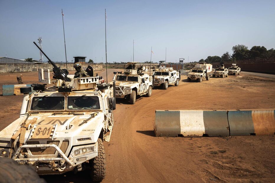 Militares à saída do Campo Portugal