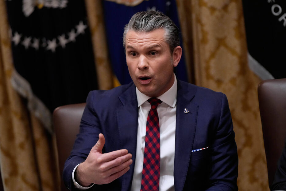 O secretário da Defesa dos Estados Unidos, Pete Hegseth