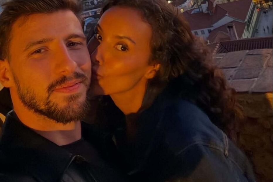 Maya Jama e Rúben Dias