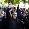 <![CDATA[ Mais de 100 motoristas TVDE concentrados em Albufeira contra restrições à circulação ]]>