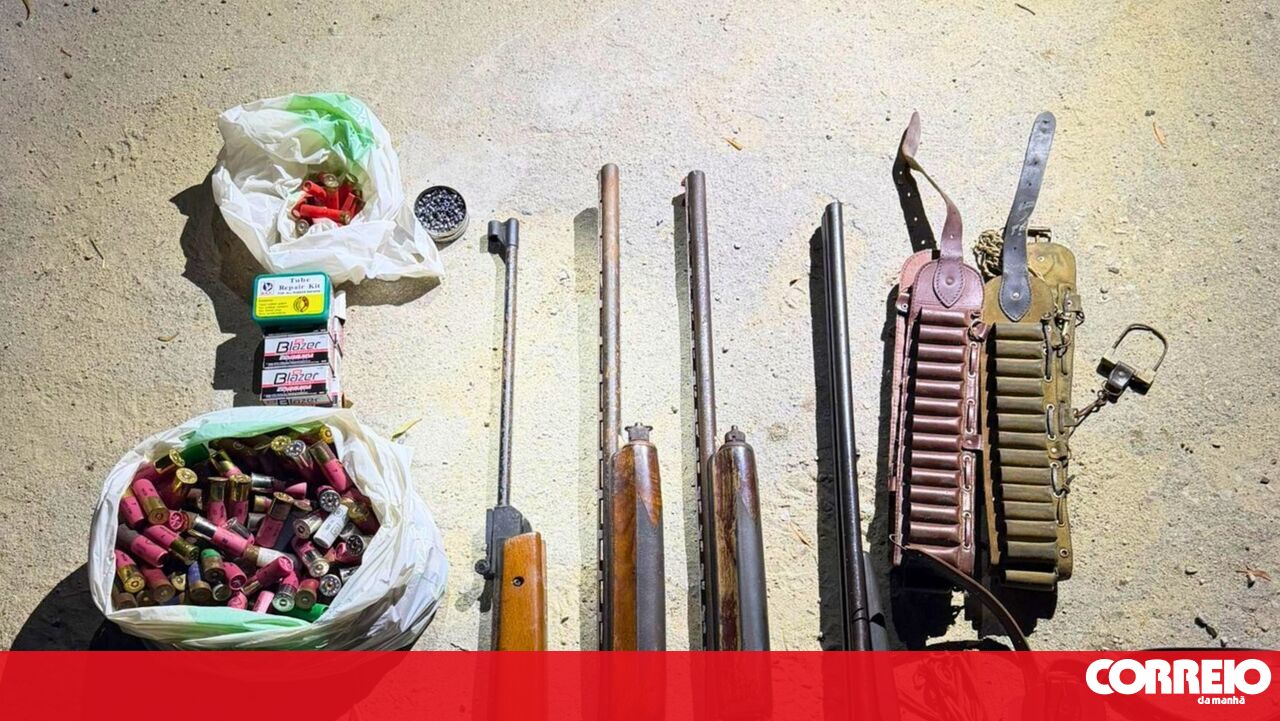 GNR stops man armed with a shotgun on the streets of Poceirão