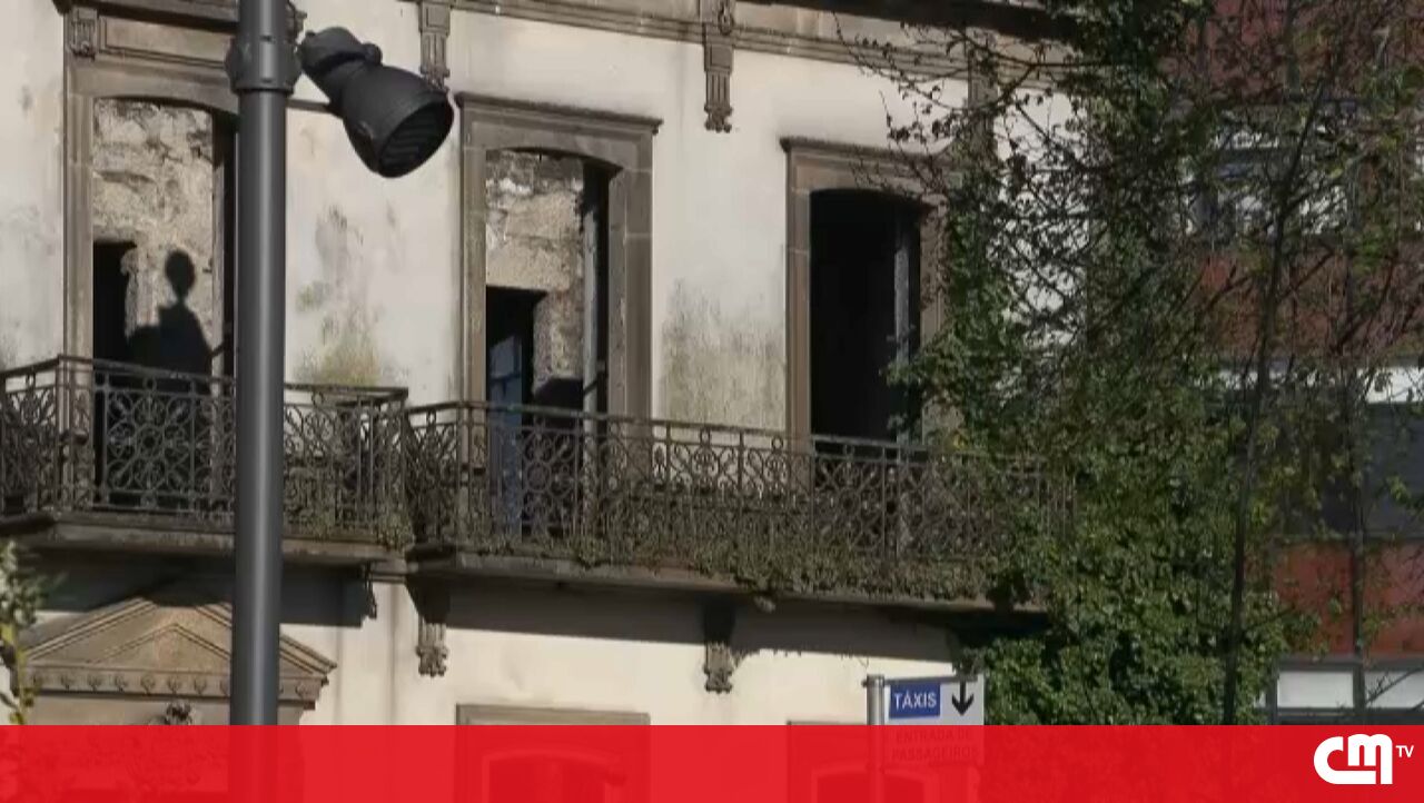 Palacete do sogro de Eça de Queirós abandonado. Moradores preocupados ...