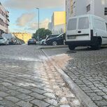 O local do atropelamento