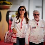 Bernie Ecclestone e Fabiana Flosi