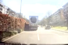 Condutor de camião identificado após abalroar carro em Braga