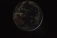 Tripulação da missão Artemis II capta primeira imagens da Terra vista do espaço