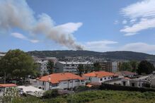 Incêndio deflagra em Braga e mobiliza mais de 40 operacionais
