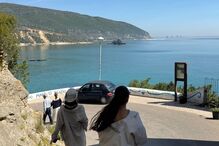 Família Mourinho reunida em Azeitão, com Matilde Mourinho vinda de Londres