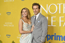 Blake Lively e Ryan Reynolds em 