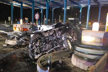 Despiste grave em Felgueiras, A42: viatura destruída e ferido hospitalizado