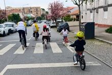 Alunos do 1.º ciclo de Matosinhos já podem ir todos para a escola de bicicleta