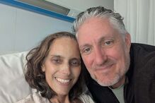 Tim Vieira e a mulher Lídia Vieira