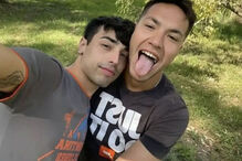 Ignacio «Nacho» Lago e namorado Gonzalo