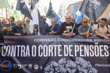 Manifestação forças de segurança