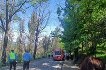 Acidente ocorreu na Alameda de Santa Quitéria