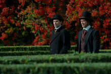 Romeu Costa e Ângelo Rodrigues em 'Cherchez la Femme', de António Cunha Telles