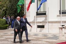 Presidente do Brasil está de visita a Portugal 