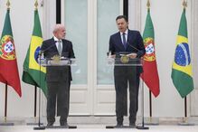 Lula da SIlva deixou críticas ao governo de Trump durante discurso com Montenegro