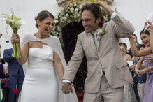 Cerimónia de casamento de Flor e Sammy em Terra Forte