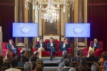 Apresentação do Commedia a La Carte Fest em Lisboa, evento com Jerry Seinfeld