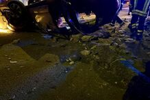 Despiste de carro em Ribeirão