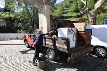 Enxurrada galga ribeira e inunda casas em Arganil