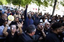 Perto de 100 motoristas e operadores TVDE  em protesto em Lisboa