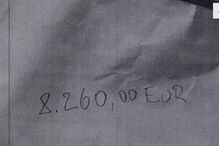 As imagens das notas com impressões digitais de quatro agentes da PSP apreendidas no gabinete de Vítor Escária