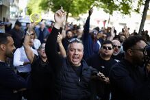 Motoristas TVDE fizeram-se ouvir nas ruas de Lisboa 