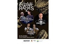 Emanuel e Quim Roscas atuam no Festival Raízes em Marco de Canaveses