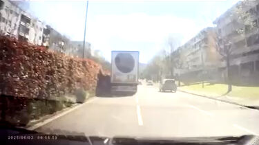 Condutor de camião identificado após abalroar carro em Braga