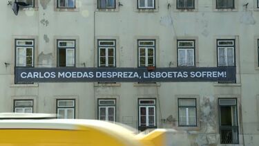 Prédio em Alcântara vai ser demolido devido a expansão de linha do Metro de Lisboa. Moradores indignados com indemnização  