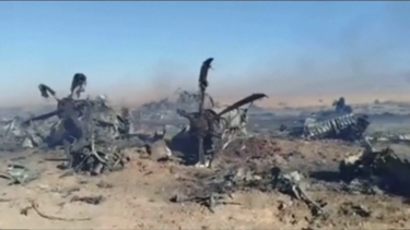 Imagens mostram os destroços de alegadas aeronaves dos EUA abatidas pelo Irão 