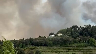 Incêndio deflagra em Braga e mobiliza mais de 100 operacionais