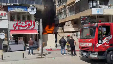 Ataques israelitas voltam a atingir centro de Beirute 