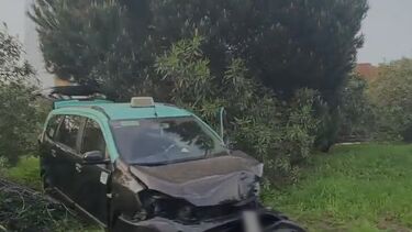 Taxista gravemente ferido após despiste em Lisboa