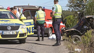 Mortes nas estradas disparam 36% no início deste ano em relação a 2025
