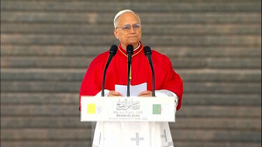 “Deus deseja a paz para todas as nações”: Papa Leão XIV apela à paz no primeiro discurso em solo argelino 