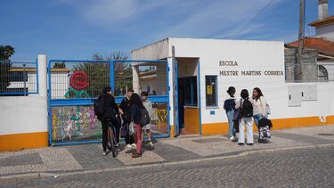 Rapaz faz golpe de mata leão a colega de turma no recreio da escola na Golegã