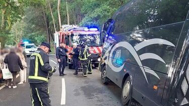 Um autocarro com vinte idosos despistou-se na região de Bom Jesus em Braga