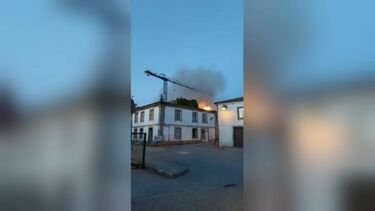 Incêndio deflagra em palácio antigo que estava em processo de reabilitação em Trancoso