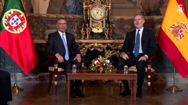 António José Seguro teve encontro com Felipe VI em Madrid seguido de almoço com a presença de Sánchez