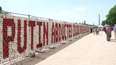 Washington é palco de instalação com 20 mil peluches que homenageia crianças raptadas na Ucrânia   