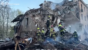 Pelo menos 14 feridos em ataque noturno em Dnipro 