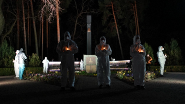 40 anos após o desastre nuclear: Ucranianos prestam homenagem aos “liquidadores” de Chernobyl