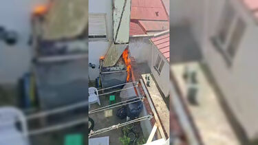 Incêndio deflagra em churrasqueira nas Caldas da Rainha. Prédio teve de ser evacuado