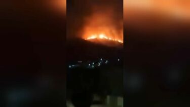 Incêndio deflagra em zona de mato em Guimarães